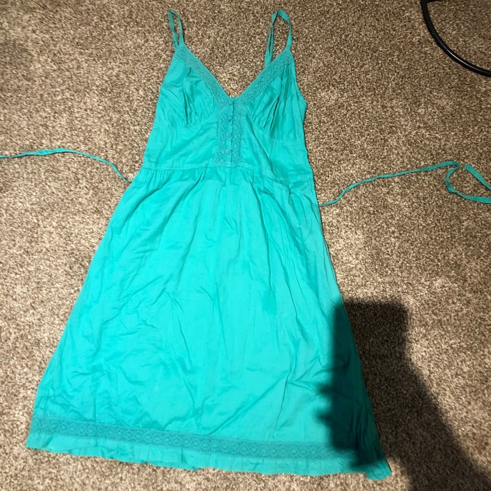 NWOT Emerson turquoise dress size 12